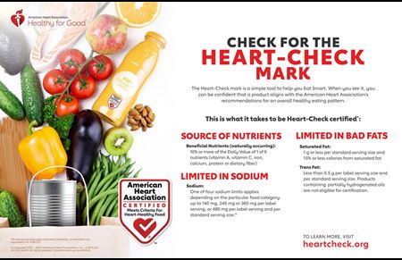 Check for the Heart-Check Mark Infographic