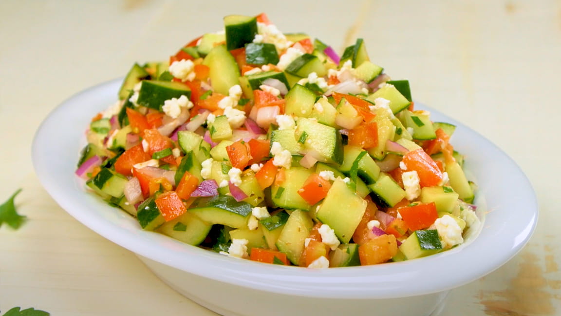 Asian Marinated Vegetable Salad with Citrus Vinaigrette Professional