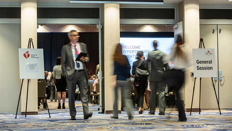 Attendees gathered at the Hypertension 2019 Scientific Sessions in New Orleans.