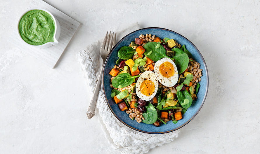 Roasted Vegetable Grain Bowl - Professional Heart Daily 