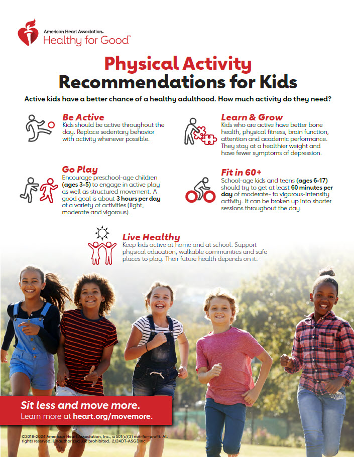 health education on physical activities