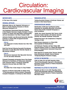 Circulation: Cardiovascular Imaging 