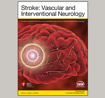 Stroke: Vascular and Interventional Neurology Journal Cover