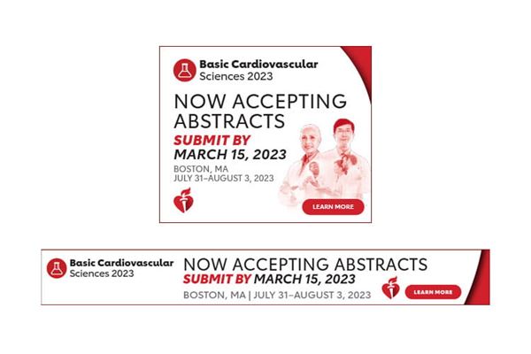 A thumbnail image of two promotional images for Abstract Submission for BCVS23.