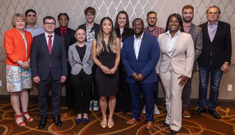 Award winners pose for a photo during #Hypertension23 Scientific Sessions, held September 7-10, 2023, in Boston, Massachusetts.