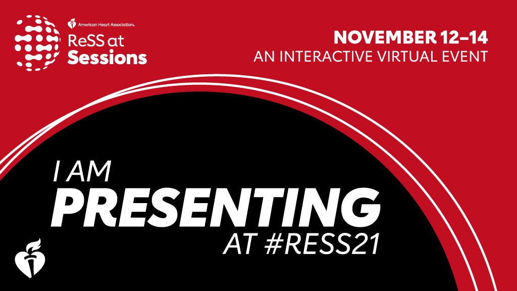 ReSS at Sessions | November 12-14 | An Interactive Virtual Event | I am Presenting at #ReSS21