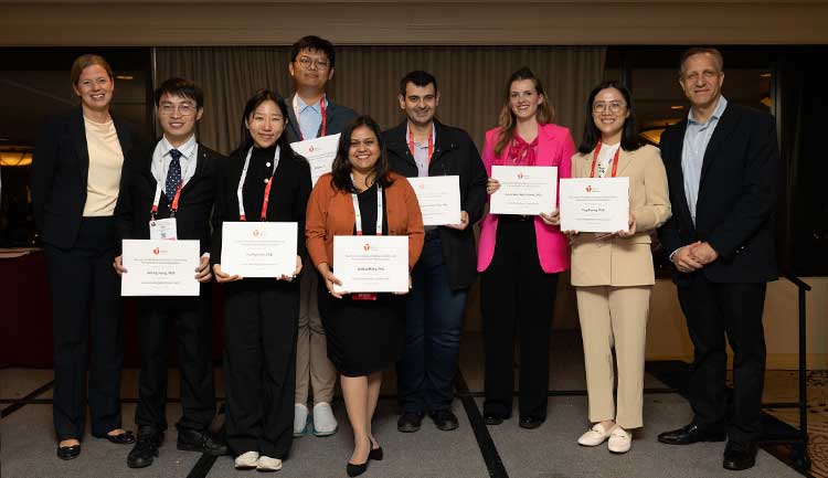 Award winners pose for a photo during the Resuscitation Science Symposium 2023 in Philadelphia, PA.