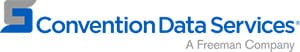 Convention Data Services. A Freeman Company. Official Logo