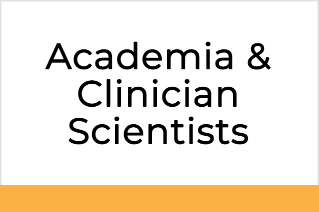 Academia & Clinician Scientists Track