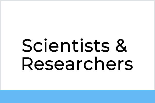 Scientists & Researchers Track