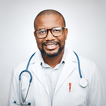 black male doctor