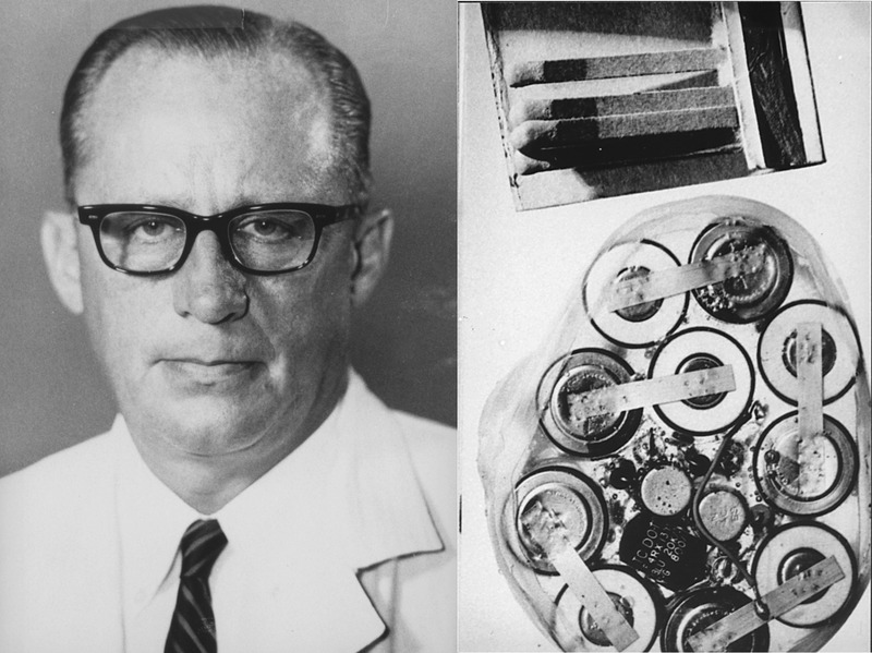 Dr. William Chardack First successful pacemaker surgeries reported