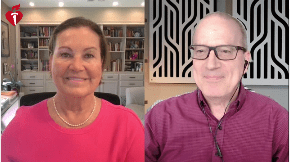 Anne Leonard and Paul St. Laurent side by side