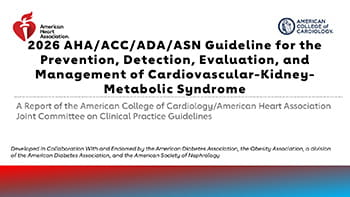2026 Guideline for the Prevention, Detection, Evaluation, and Management of Cardiovascular-Kidney-Metabolic Syndrome
