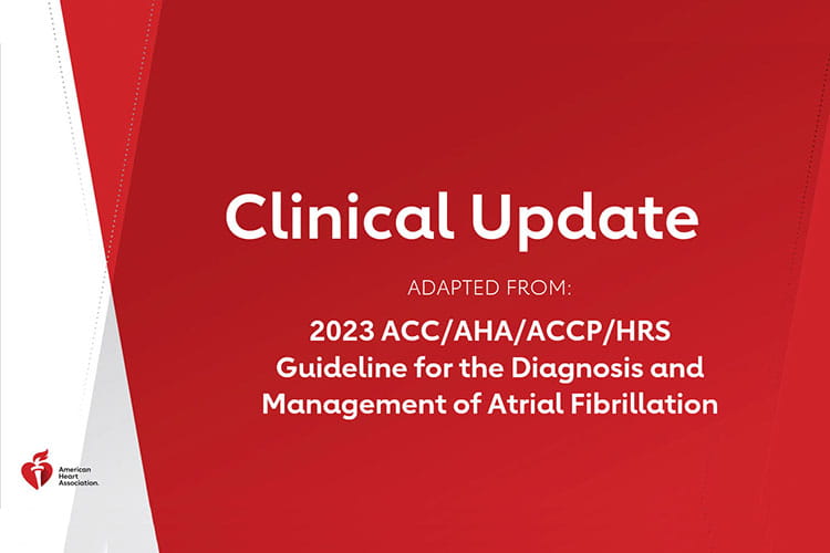 Slide from the AHA Clinical Update: 2023 Guideline for the Management of Patients With Aneurysmal Subarachnoid Hemorrhage Slide Set