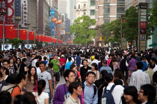 Crowd in China