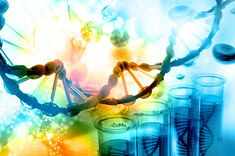 DNA with scientific background