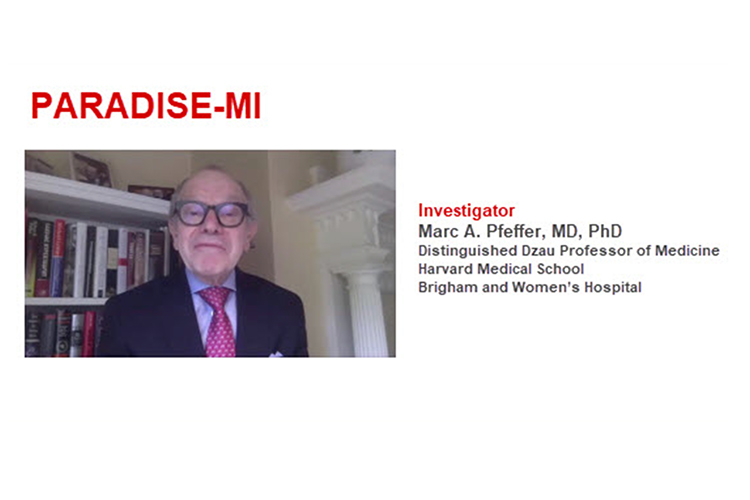 Investigator Marc Pfeffer, MD, PHD summarizes the results of PARADISE-MI.
