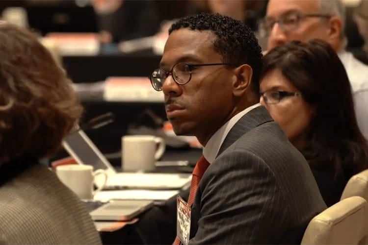 Screen capture from the AHA Early Career Professional Members video