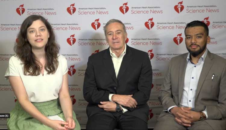 A still frame from a video called, Metabolic Alterations in Heart Disease from BCVS 2023 in Boston, Massachusetts.