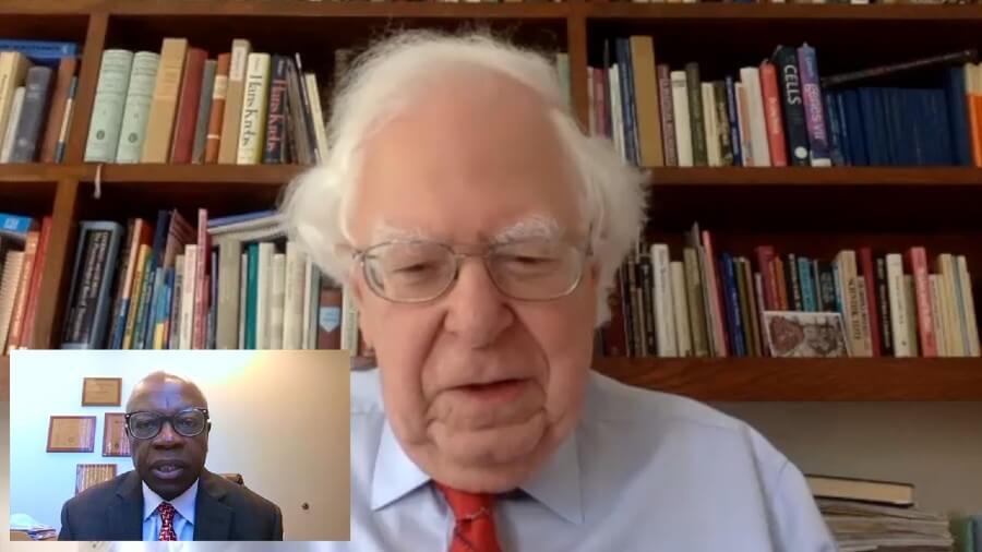 BCVS 2020 Keynote Lecturer Heinrich Taegtmeyer, Cardiac Metabolism in Transition, video screenshot