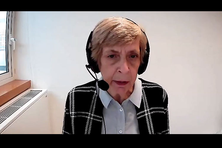 Still frame from video of Jane M Armitage, PI for ASCEND video.