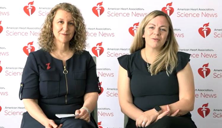 Vascular Discovery Program Chair Katey Rayner, MD and Program Vice Chair, Kathleen Martin, MD