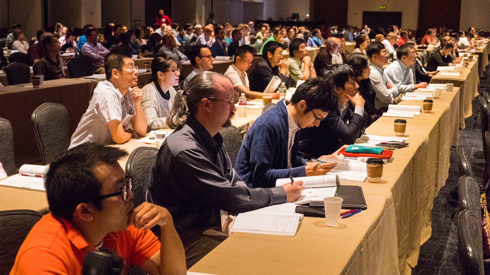 Tuesday's BCVS16 attendees