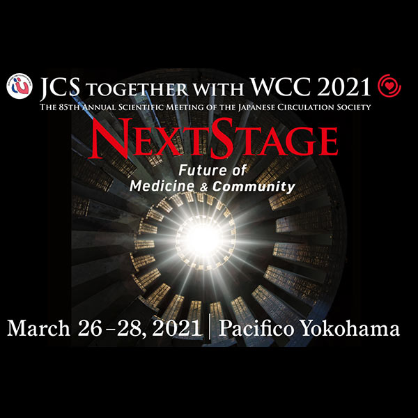 The 85th annual scientific meeting of the Japanese Circulation Society. JCS together with WCC2021 - Next Stage, future of medicine and community.