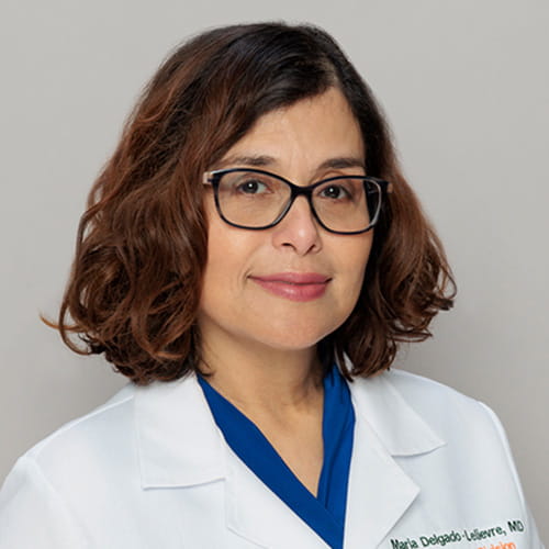 Maria Delgado-Lelievre, MD – Treasurer