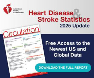 American Heart Association Heart Disease & Stoke 2025 Update. Free access to the newest US and global data. Download the full report.