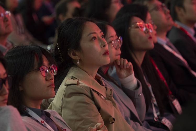 Audience members listen to a presentation during one of the Main Event sessions during the International Stroke Conference 2025 (#ISC25) in Los Angeles, February 5-7, 2025.