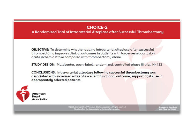 A thumbnail image of the CHOICE-2 Summary Slide