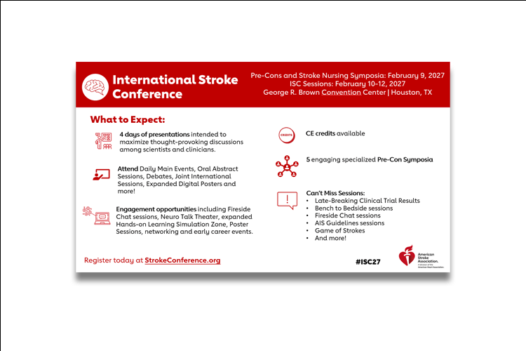 A thumbnail image of a slide to add to your presentations promoting ISC27.
