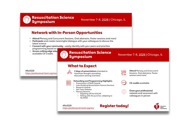 A thumbnail image of PowerPoint slides you can put in presentations to tease your upcoming participation in ReSS26.