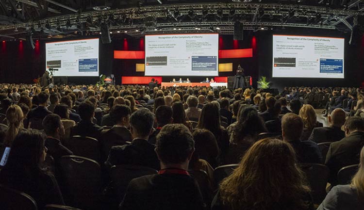 Audience members watch the Opening Session of Scientific Sessions 2023 in Phoenix, Arizona.