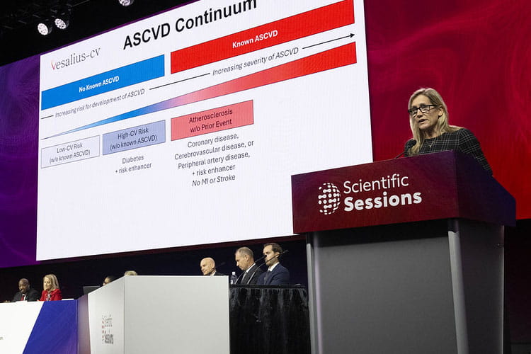 Erin Bohula presents the results of VESALIUS-CV during LBS1 - Groundbreaking Trials in Cardiometabolic Therapeutics at AHA25 in New Orleans.