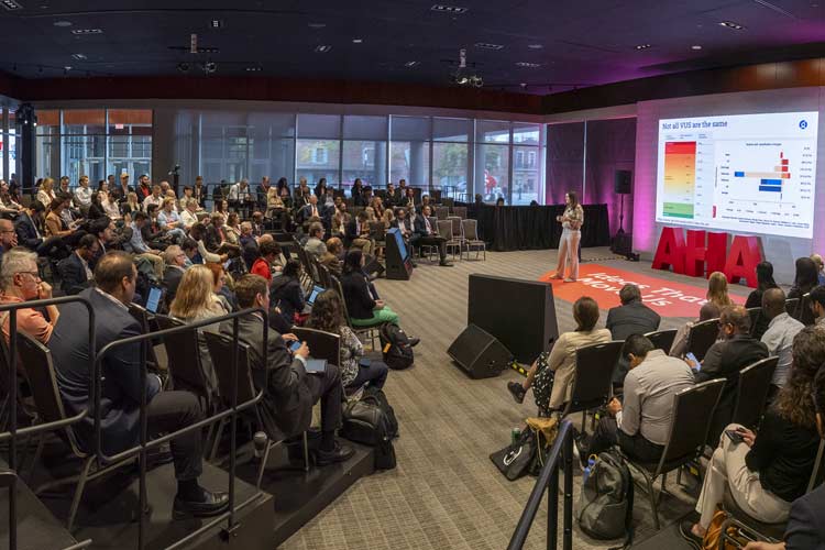 Attendees listen to a special program presentation at Scientific Sessions 2026.