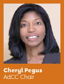 Cheryl Pegus, AdCC Chair