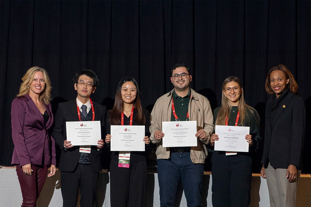 EPI Council Early Career Travel Grant recipients during EPI|Lifestyle26 in Boston, Massachusetts.