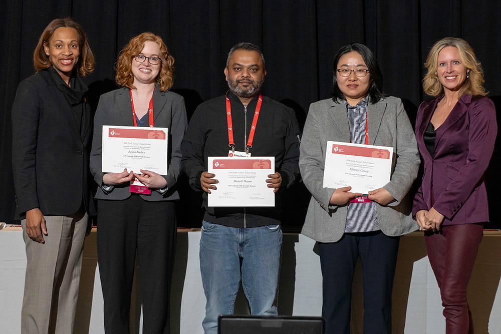 EPI Early Career Travel Grant recipients during EPI|Lifestyle26 in Boston, Massachusetts.