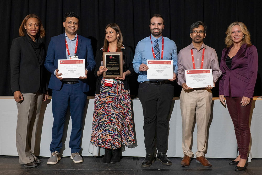 Sandra A. Daugherty Award for Excellence in Cardiovascular Disease or Hypertension Epidemiology Awardees during EPI|Lifestyle26 in Boston, Massachusetts.
