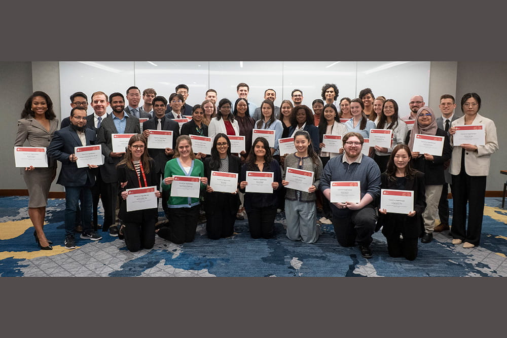 Travel Award group photo Hypertension 2026 Travel Award recipients in Arlington, Virginia.
