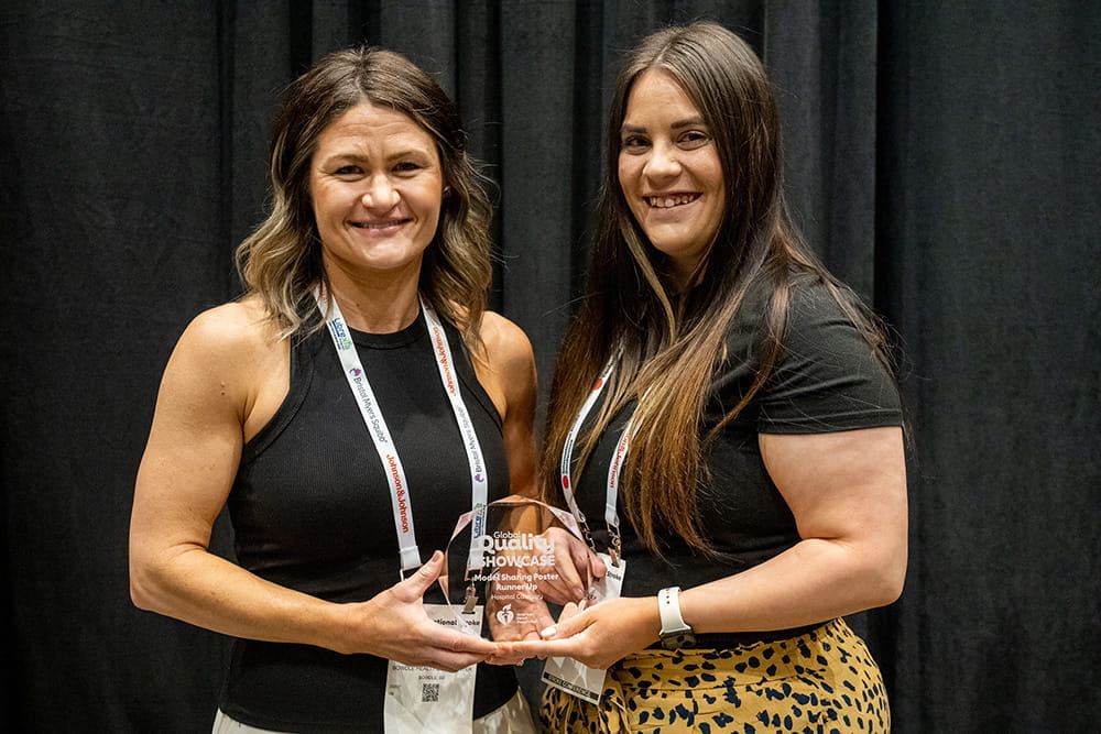 Global Quality Showcase Model Sharing Poster Runner Up - Hospital Category during ISC26 in New Orleans, Louisiana.