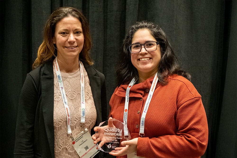 Global Quality Showcase Model Sharing Poster Runner Up - Post Acute Category during ISC26 in New Orleans, Louisiana.