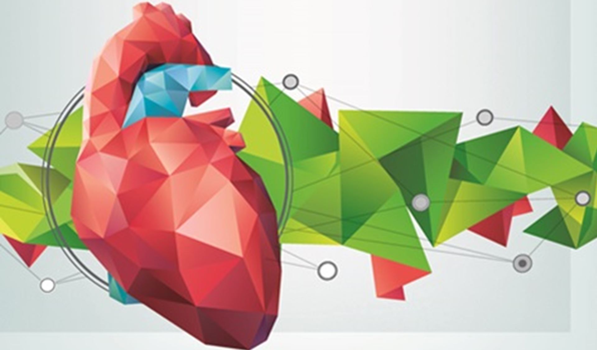 Decorative illustration that mimics all network report cover art