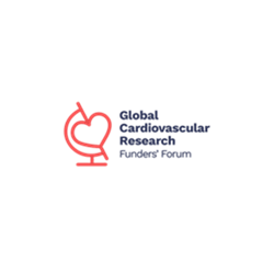 Image of logo, featuring a red sundial in the shape of a heart