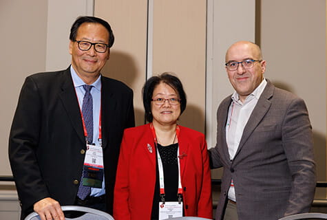 Researchers at Heart - Three People posing