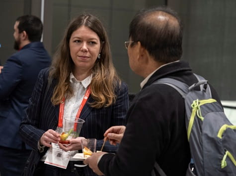 Speakers and Researchers during Researchers at Heart Reception