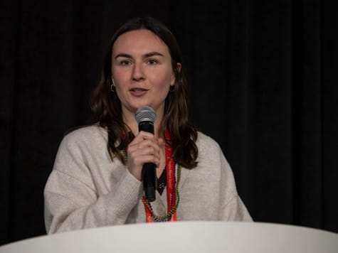 Speakers and Researchers during Researchers at Heart Reception